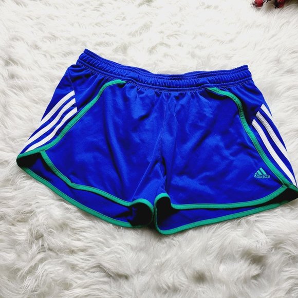 adidas Pants - Adidas Womens Blue Mini Tennis Short